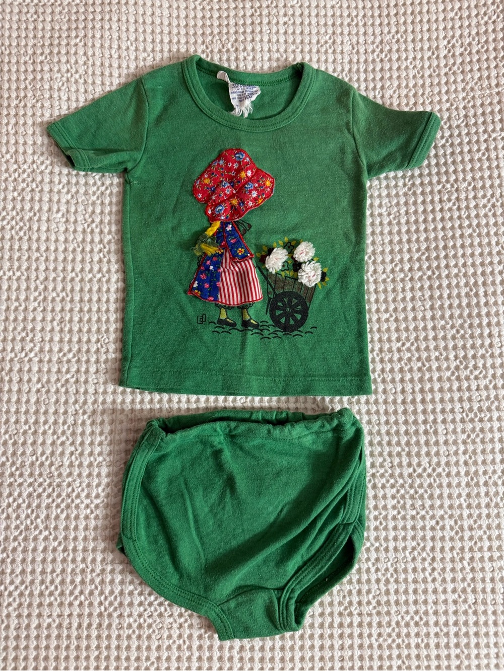 Vintage Holly Hobbie Toddler Outfit